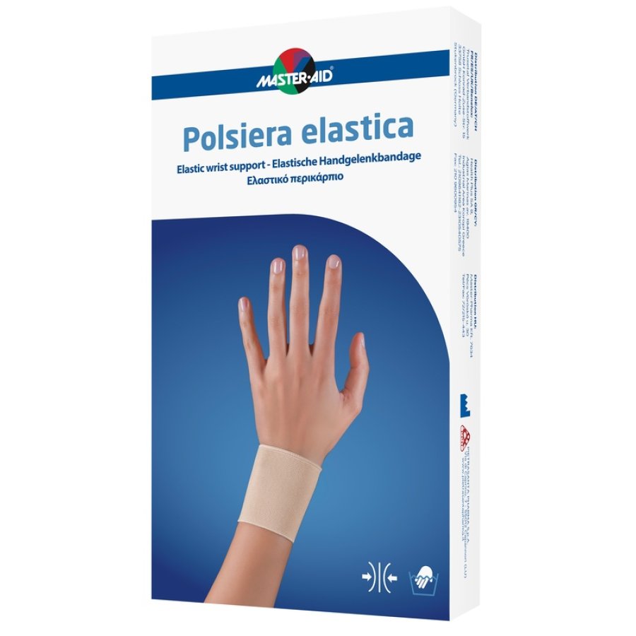 Master-Aid Sport Polsiera Elastica, taglia 3 (24-30 cm), 1 pezzo