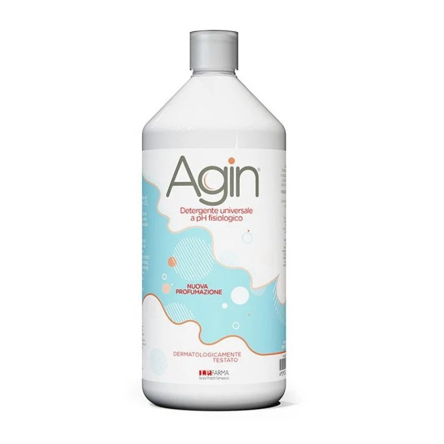 Agin Detergente Viso Corpo pH Fisiologico, 500 ml Agin Detergente Viso Corpo pH Fisiologico, 500 ml