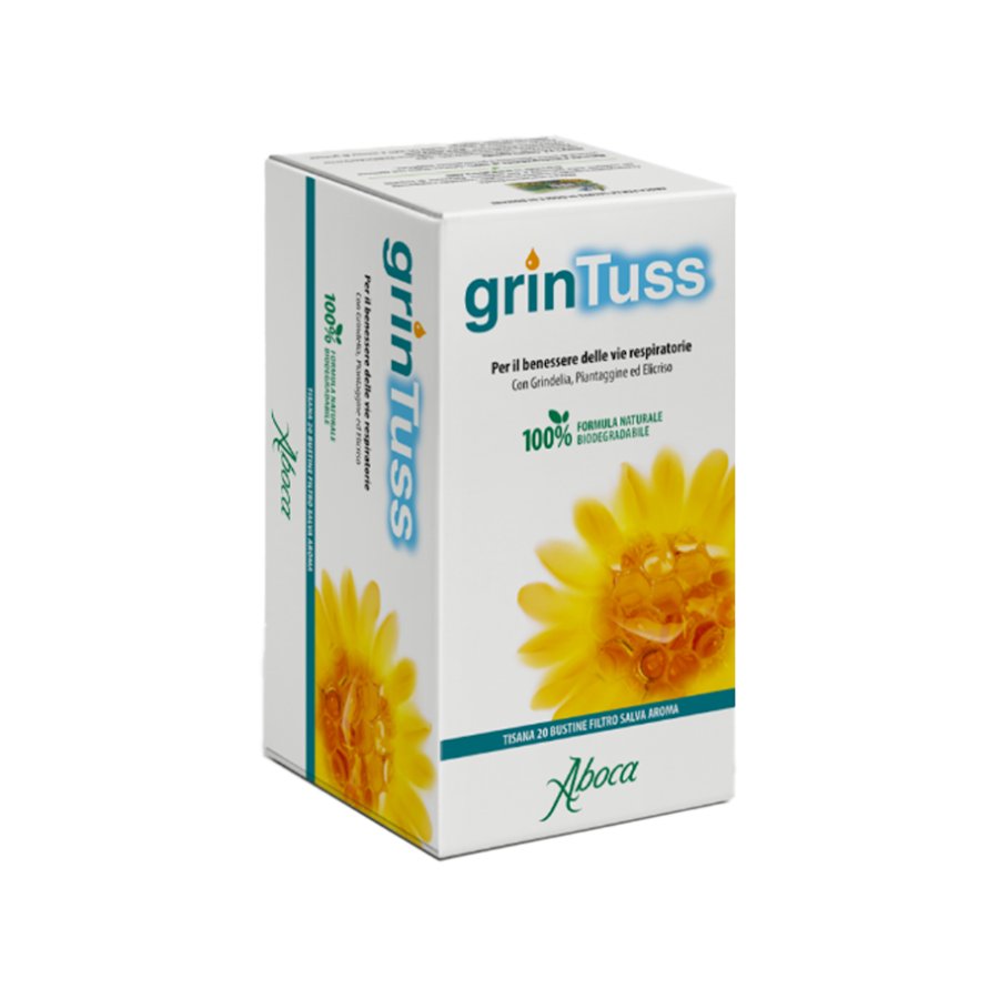 Aboca Grintuss Tisana Tosse, 20 bustine