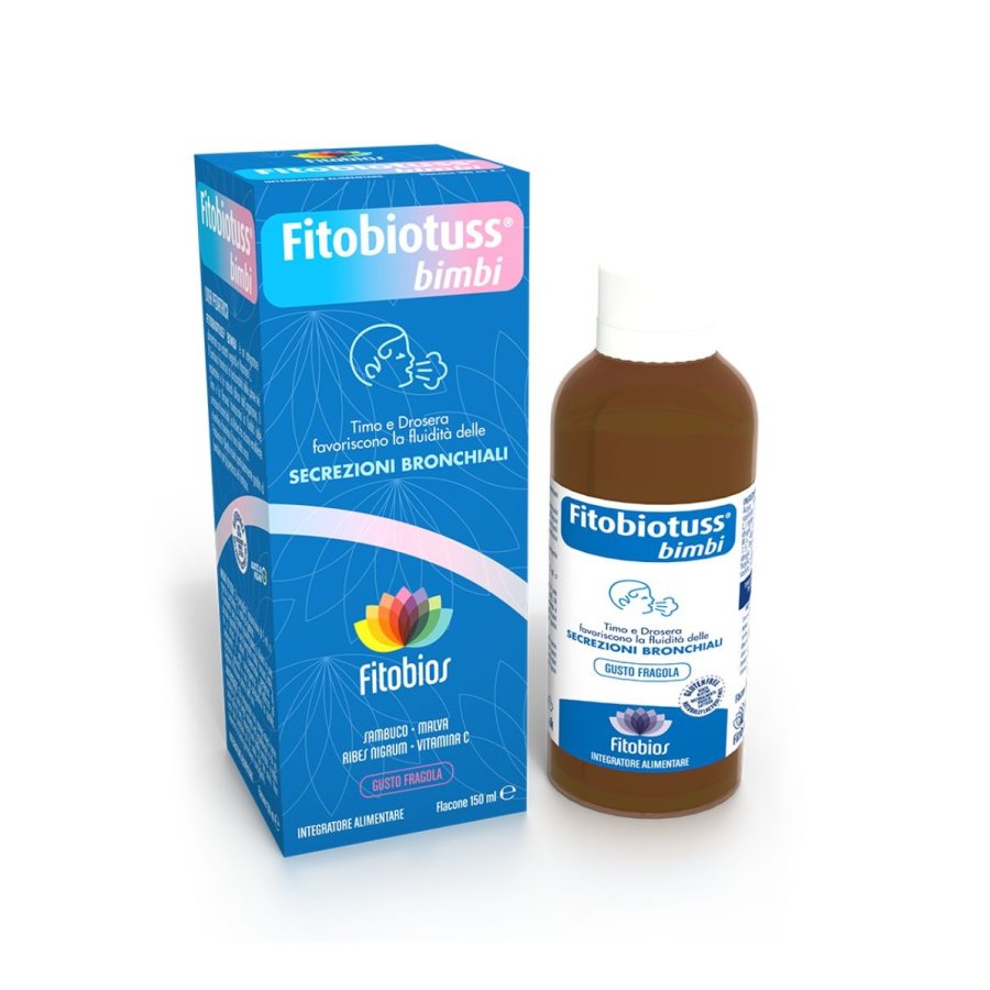 Fitobiotuss Bambini 150ml - Sciroppo per il Benessere delle Vie Respiratorie