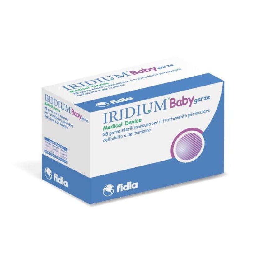 Sooft, Iridium Baby Garza Oculare Medicata, 28 Pezzi
