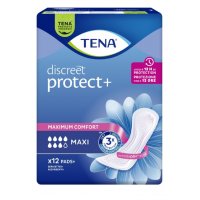 Tena Lady Discreet Maxi Assorbenti 12 Pezzi - Protezione Affidabile per Perdite Urinarie Pesanti