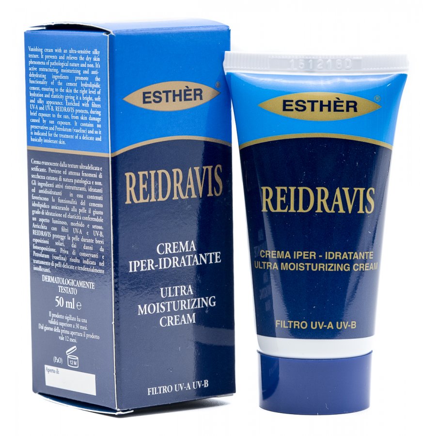 Reidravis Crema Iper Idratante 50 ml - Protezione e Idratazione Intensa