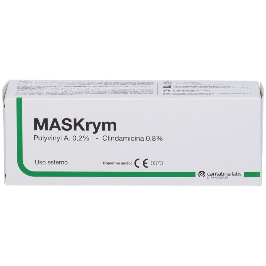 Cantabria Labs, Maskrym Latte Clindamicina 0,8%, 50 ml