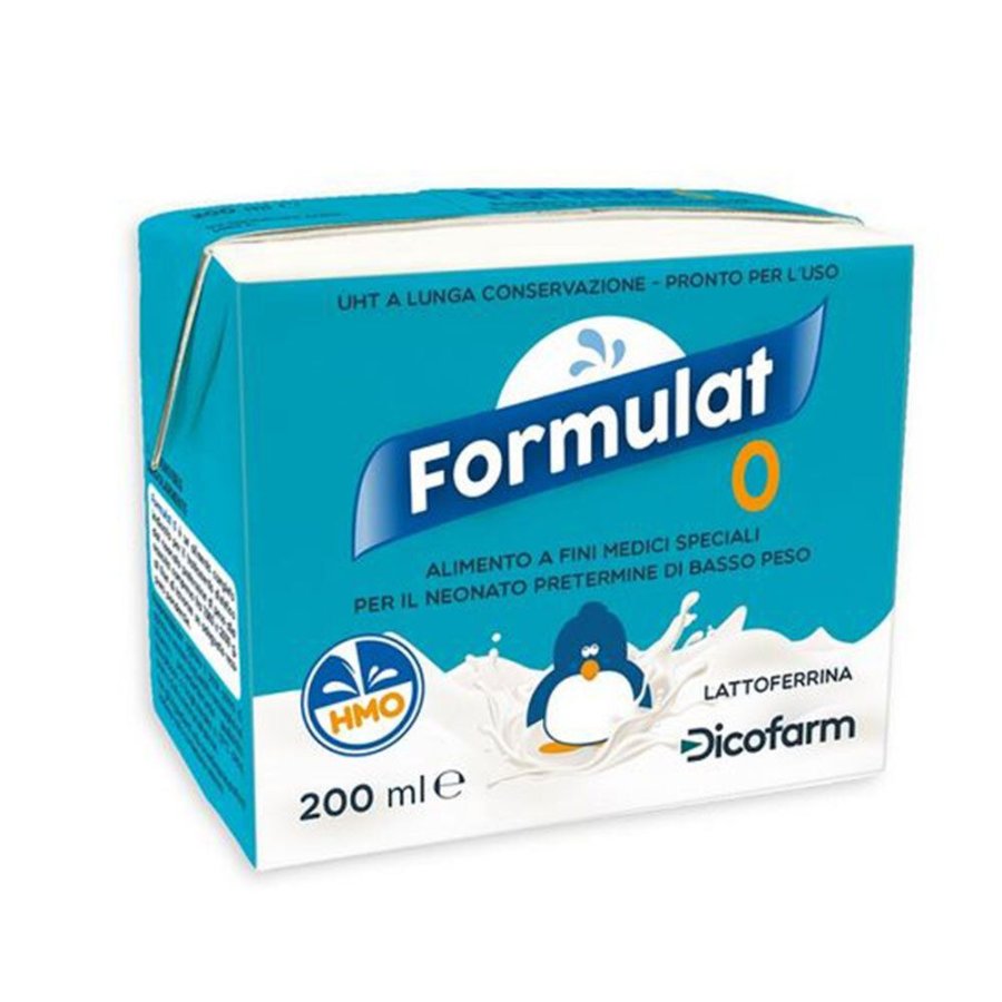Dicofarm, Formulat 0 Liquido Latte Per Neonati, 3 x 200 ml