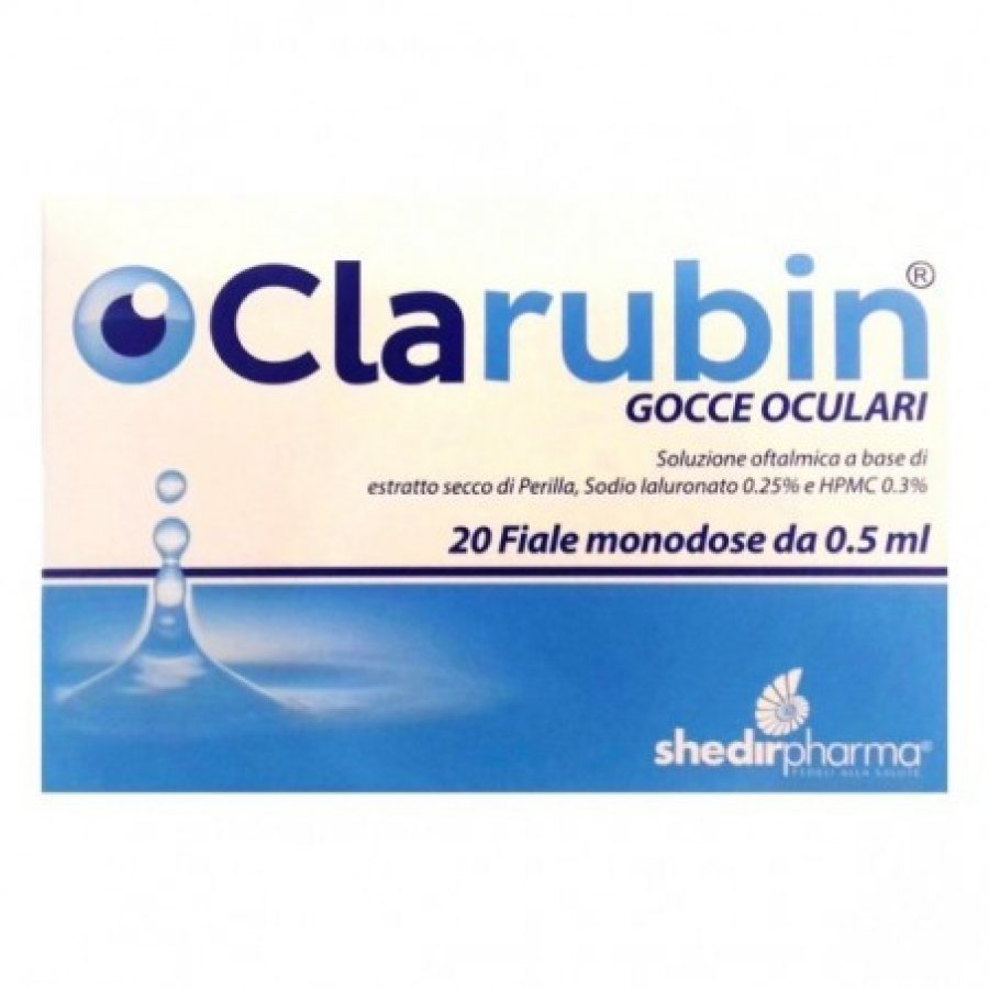 CLARUBIN GTT OCULARI 20F MONOD