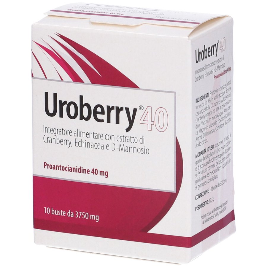 Uroberry 40, 10 bustine Uroberry 40, 10 bustine