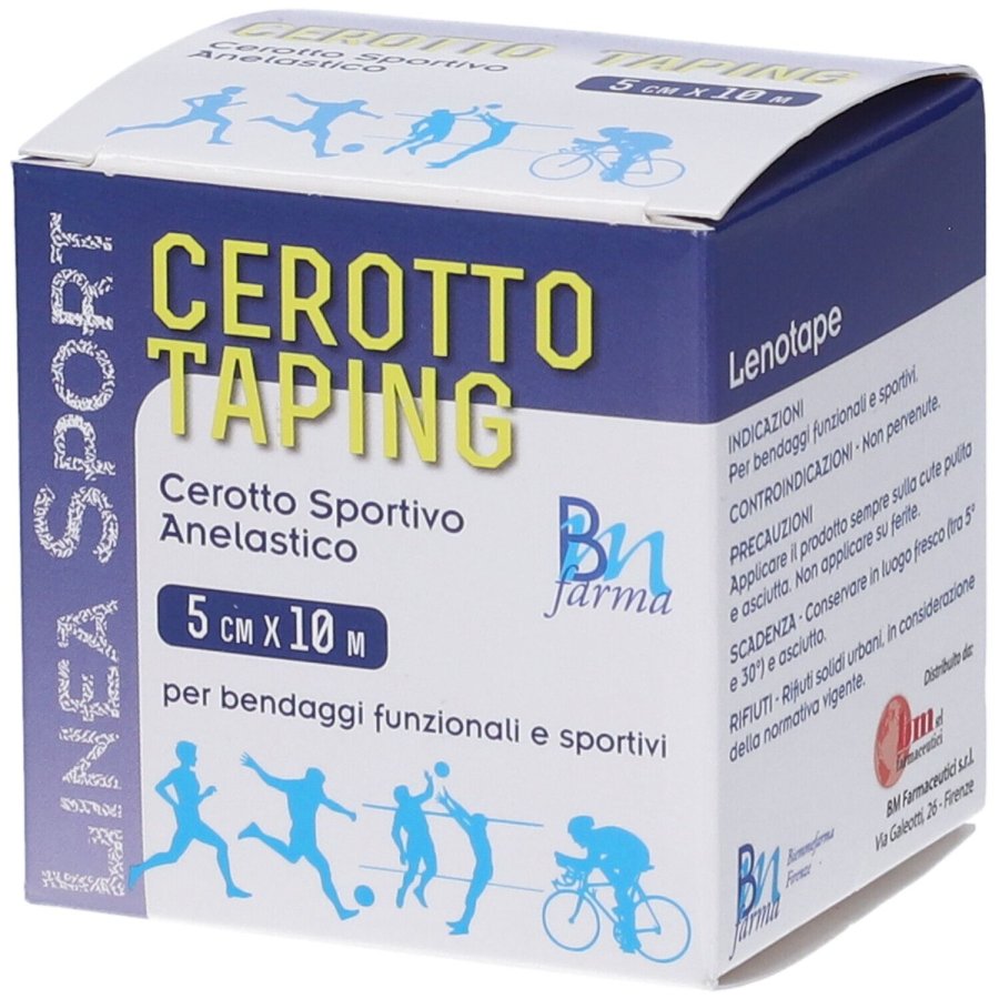 Cerotto Taping Extra 5cm x 10m - Cerotto Sportivo Anelastico