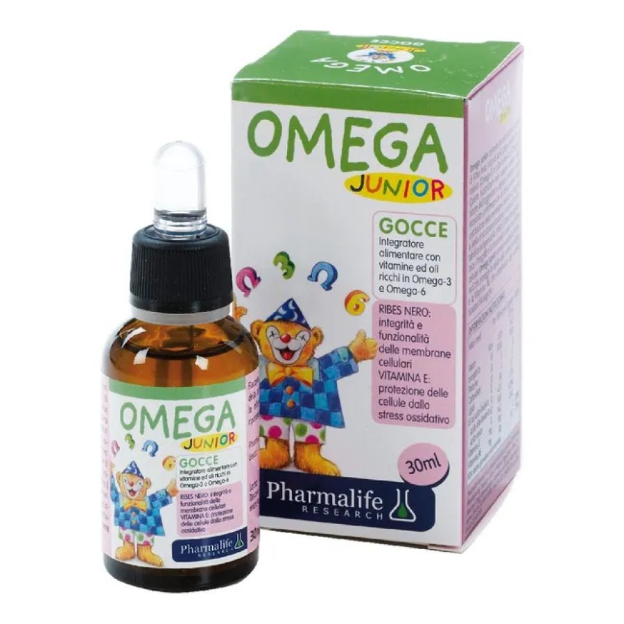 Pharmalife, Omega Junior Gocce, 30 ml