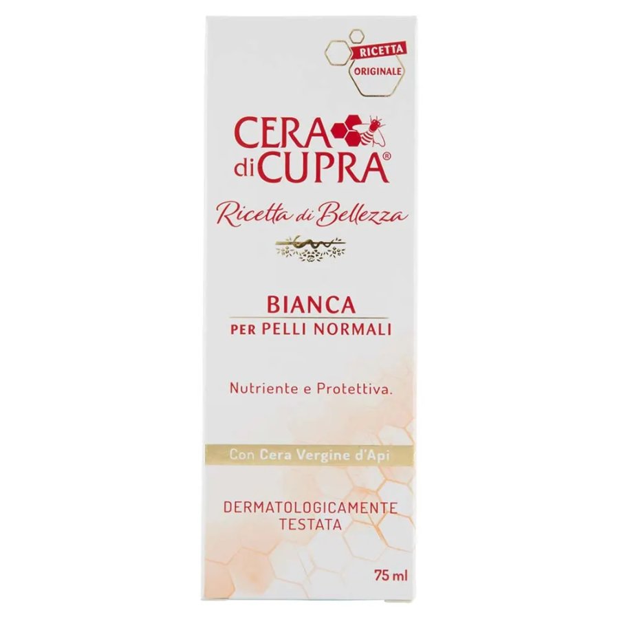 Cera di Cupra, Crema Bianca per Pelli Normali, 75 ml