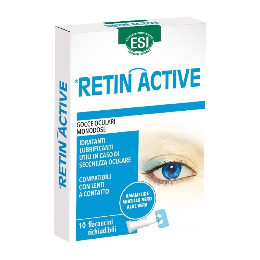 ESI, Retin Active Gocce Oculari Monodose, 10 Flaconcini