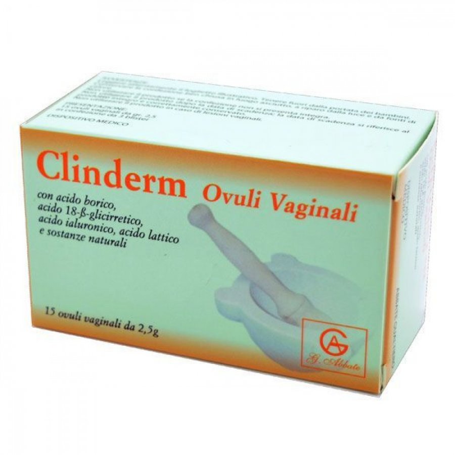 CLINDERM 15 Ovuli Vaginali 2,5g