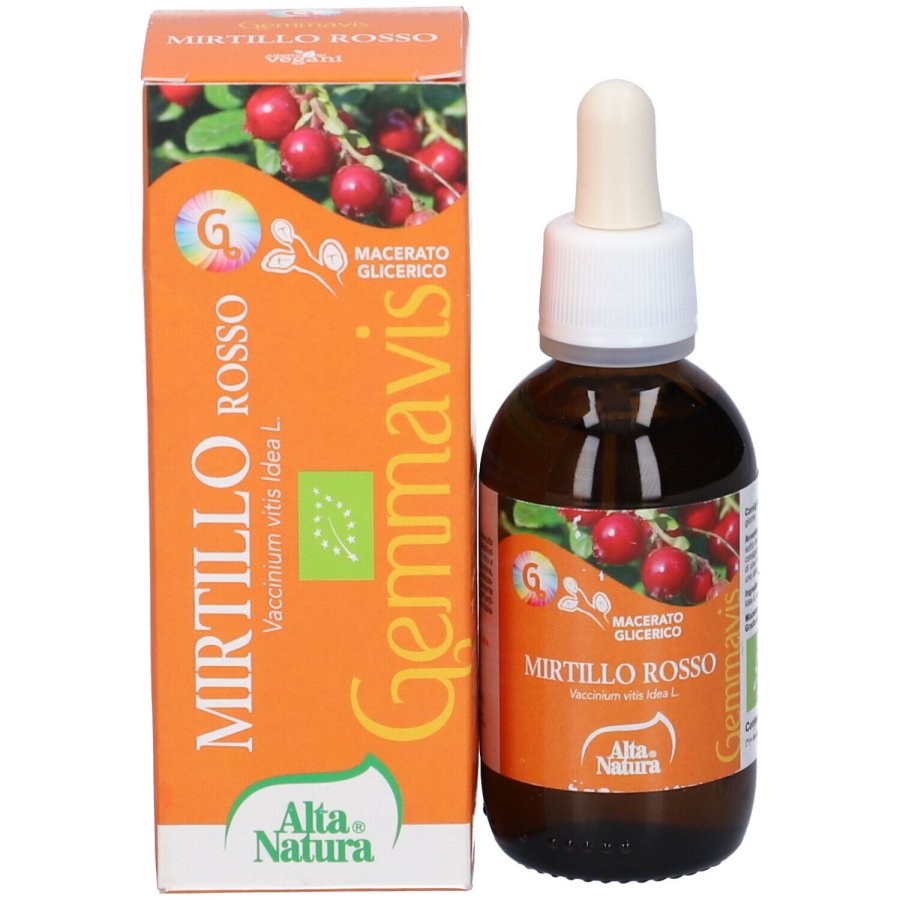 Gemmavis Mirtillo Rosso 50ml - Integratore ad Azione Antinfiammatoria