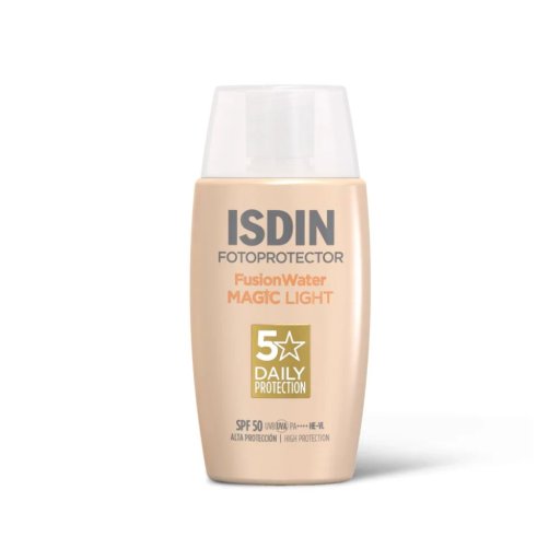 ISDIN, Fusion Water Magic Light SPF50, 50 ml