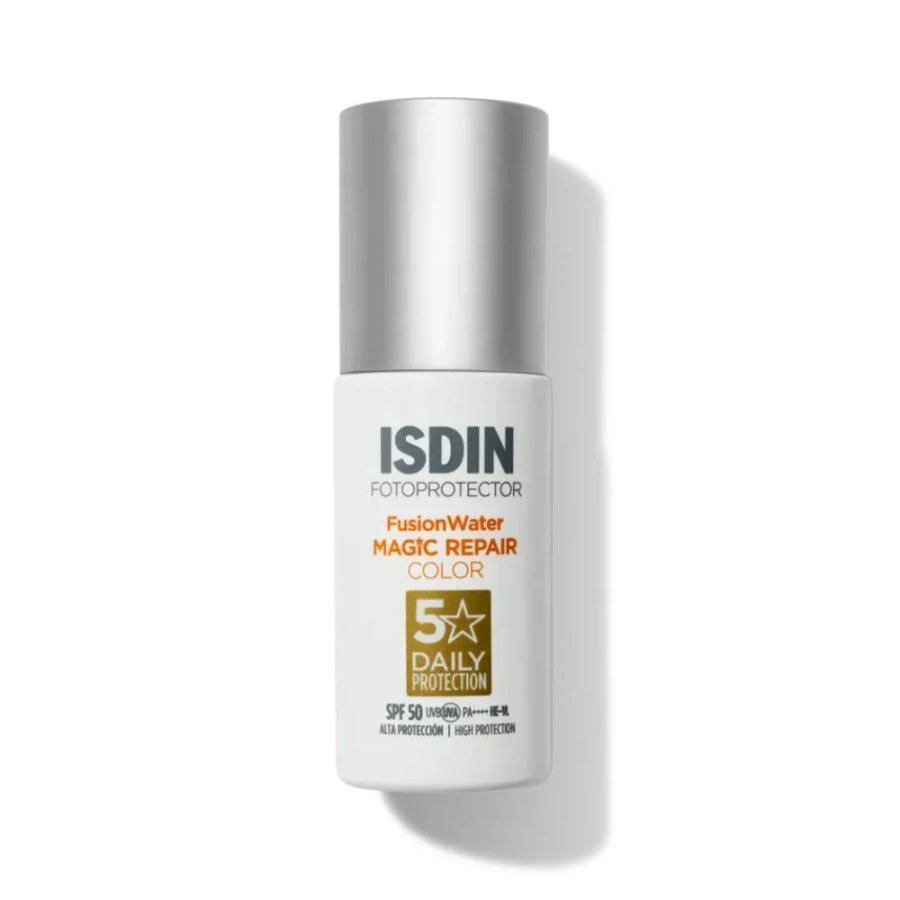 ISDIN, Fotoprotector Fusion Water Magic Repair Color SPF 50, 50 ml