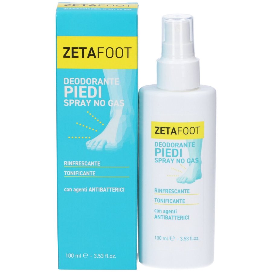 Zetafoot Spray No Gas Antiodore, 100 ml