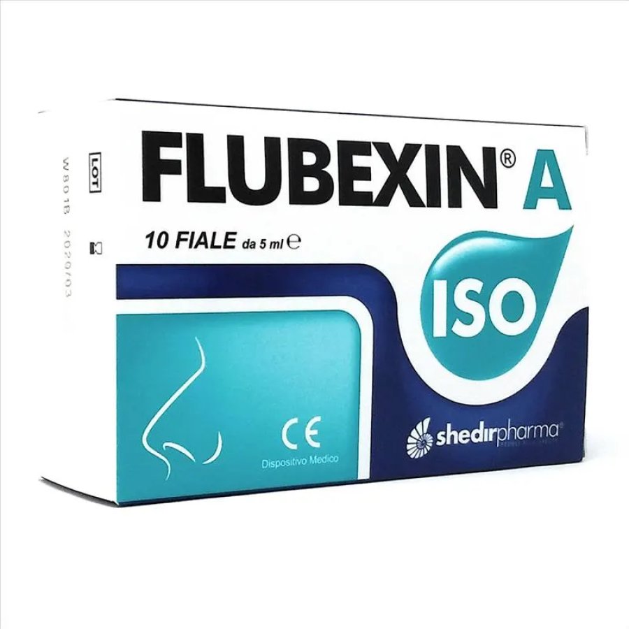 Shedir Pharma,  Flubexin A ISO Soluzione Ipertonica Nasale, 10 Fiale