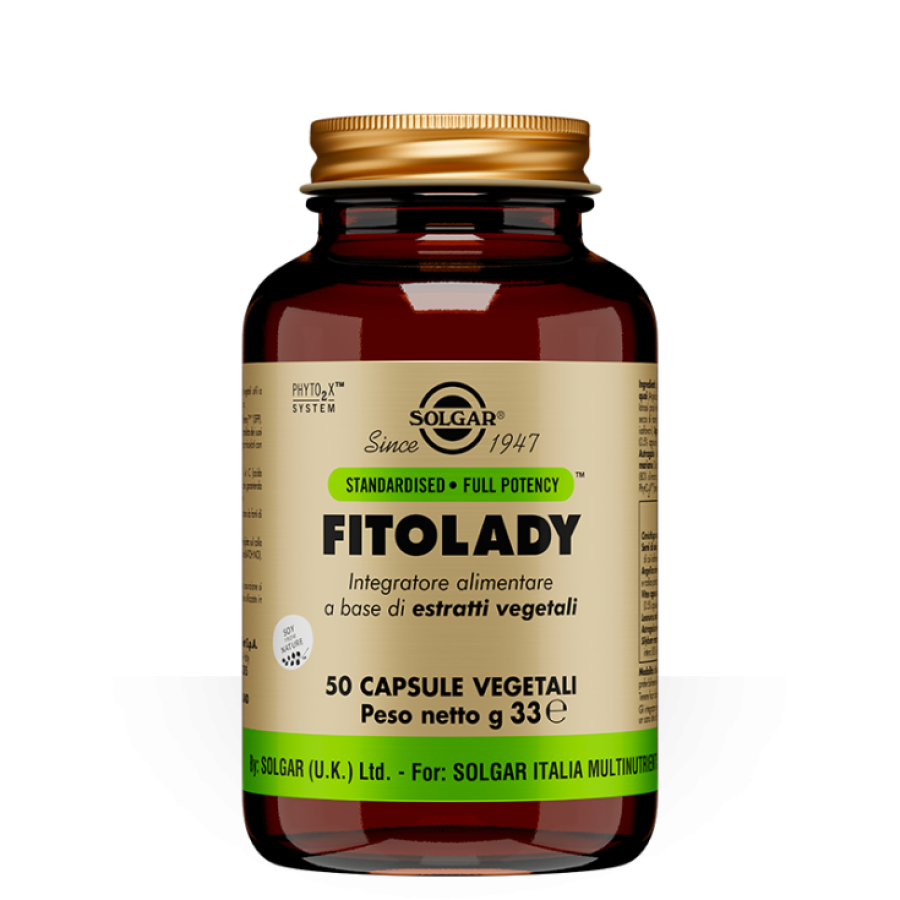 Solgar - Fitolady 50 Capsule - Integratore Alimentare per il Benessere Femminile