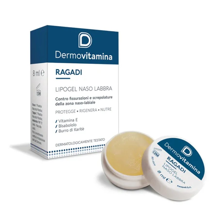 Dermovitamina Ragadi Naso e Labbra 8 ml