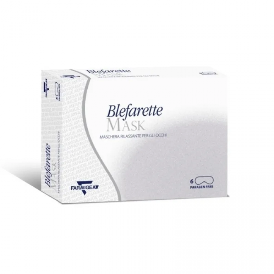 Blefarette Mask - 6 Maschere monouso riposante per tutti i tipi di pelle