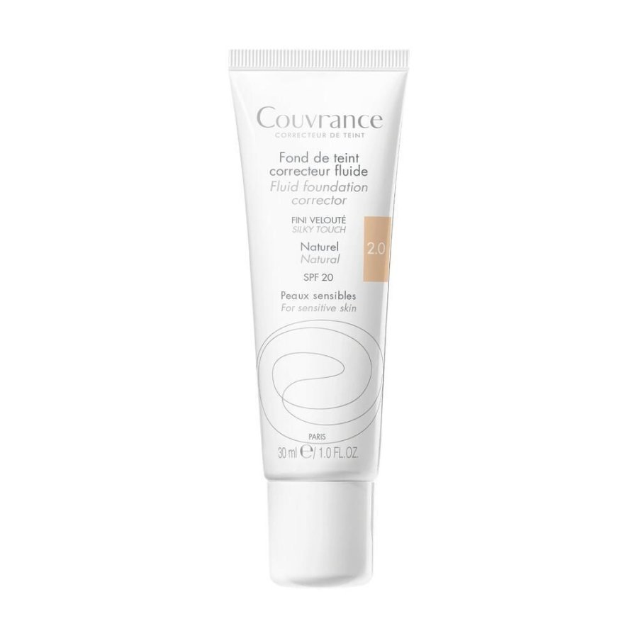 Avène, Couvrance Fondotinta Correttore Fluido SPF20, 30 g