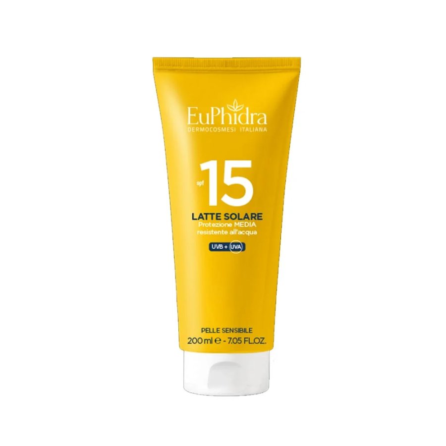 Euphidra Latte Solare SPF15, 200 ml