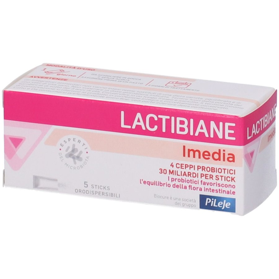 Lactibiane Imedia, 5 Stick Orodispersibili Lactibiane Imedia, 5 Stick Orodispersibili