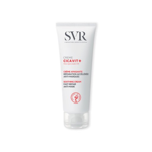 SVR - Cicavit+ Crema Riparatrice 40ml | Crema lenitiva ad azione riparatrice accelerata e anti-segni