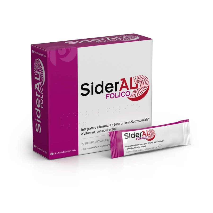 Pharmanutra, SiderAL Folico, 20 Stick