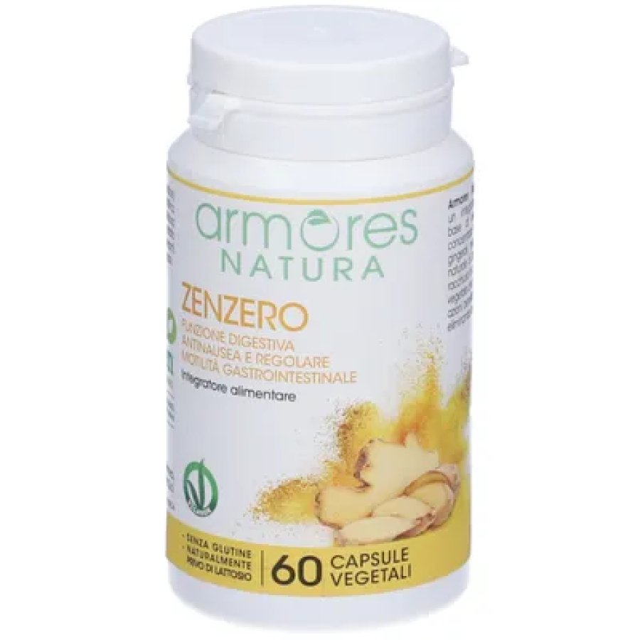 Armores Natura Zenzero Integratore 60 Capsule Vegetali