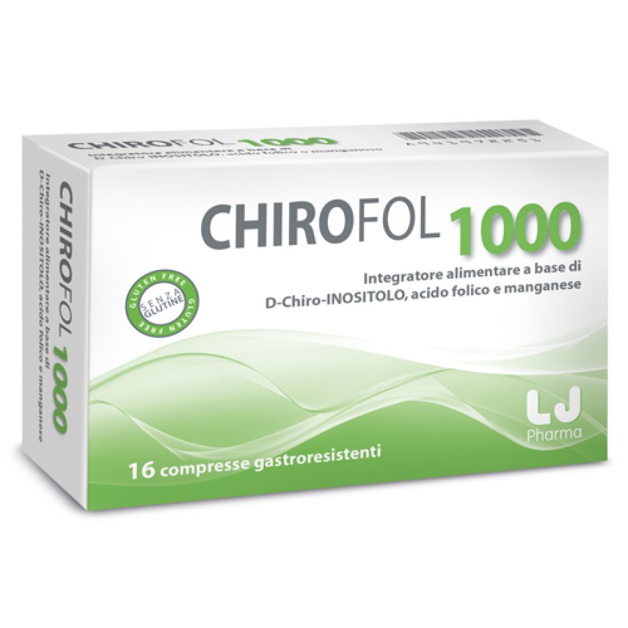 Chirofol 1000, 16 Compresse Chirofol 1000, 16 Compresse