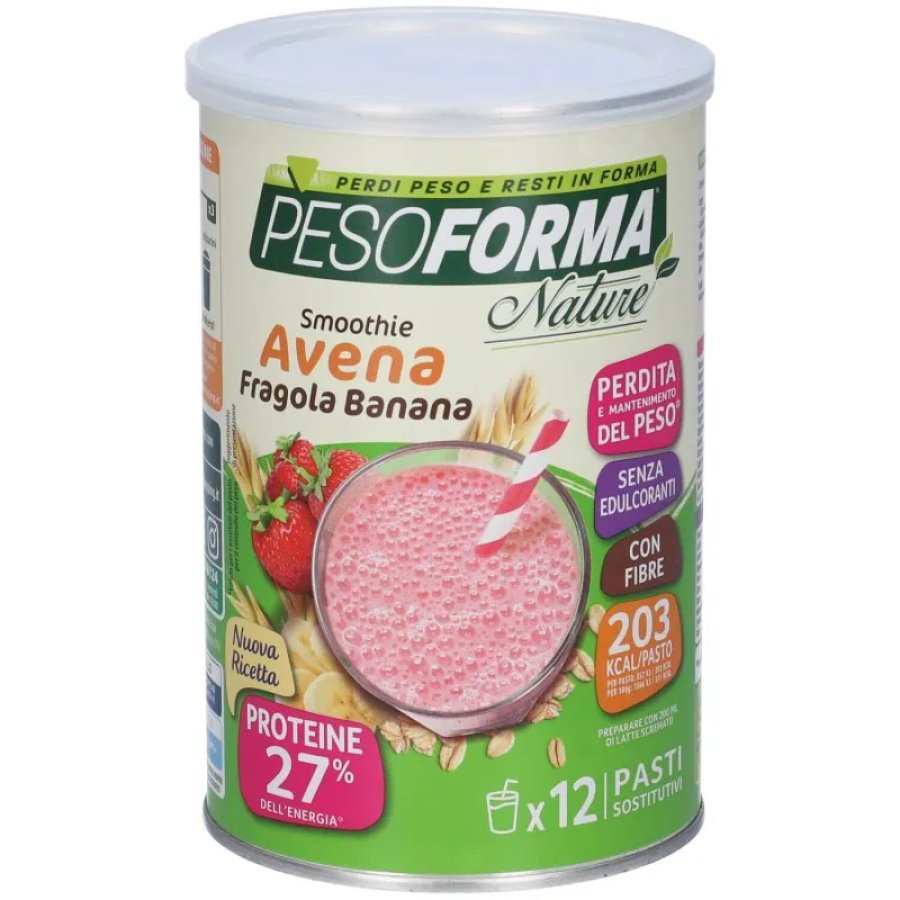 Pesoforma Nature Smoothie Fragola e Banana, 420 g