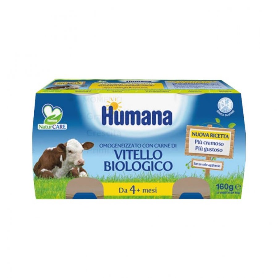 Humana - Omogenizzato Vitello Bio 2x80g