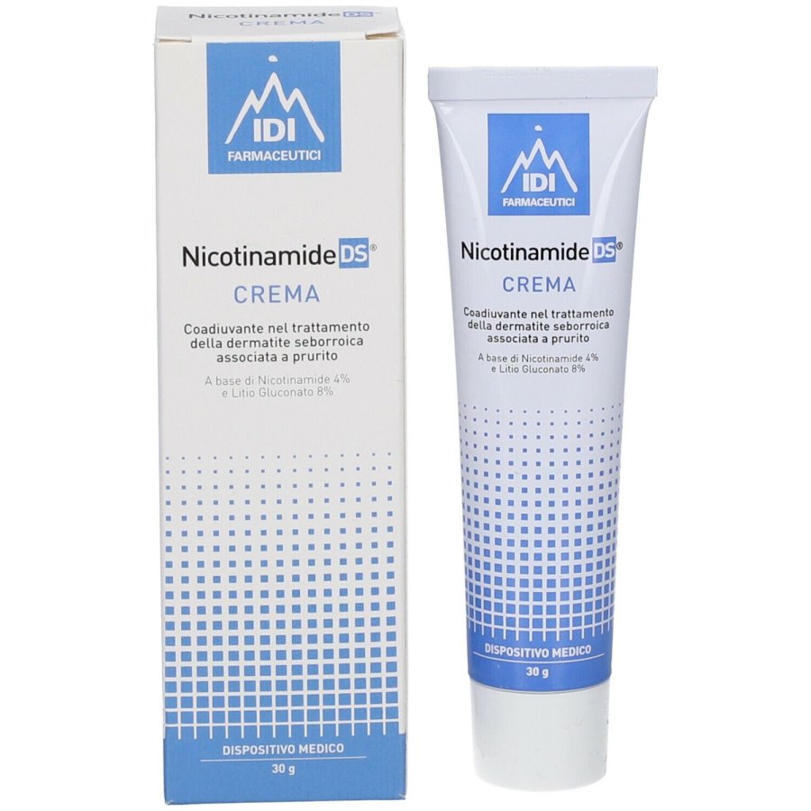 Idi Farmaceutici, Nicotinamide DS Crema Coadiuvante Dermatite Seborroica, 30 g