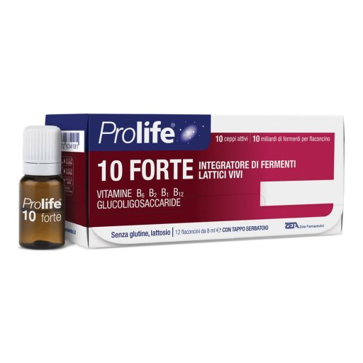 Prolife 10 Forte, 12 Flaconcini 