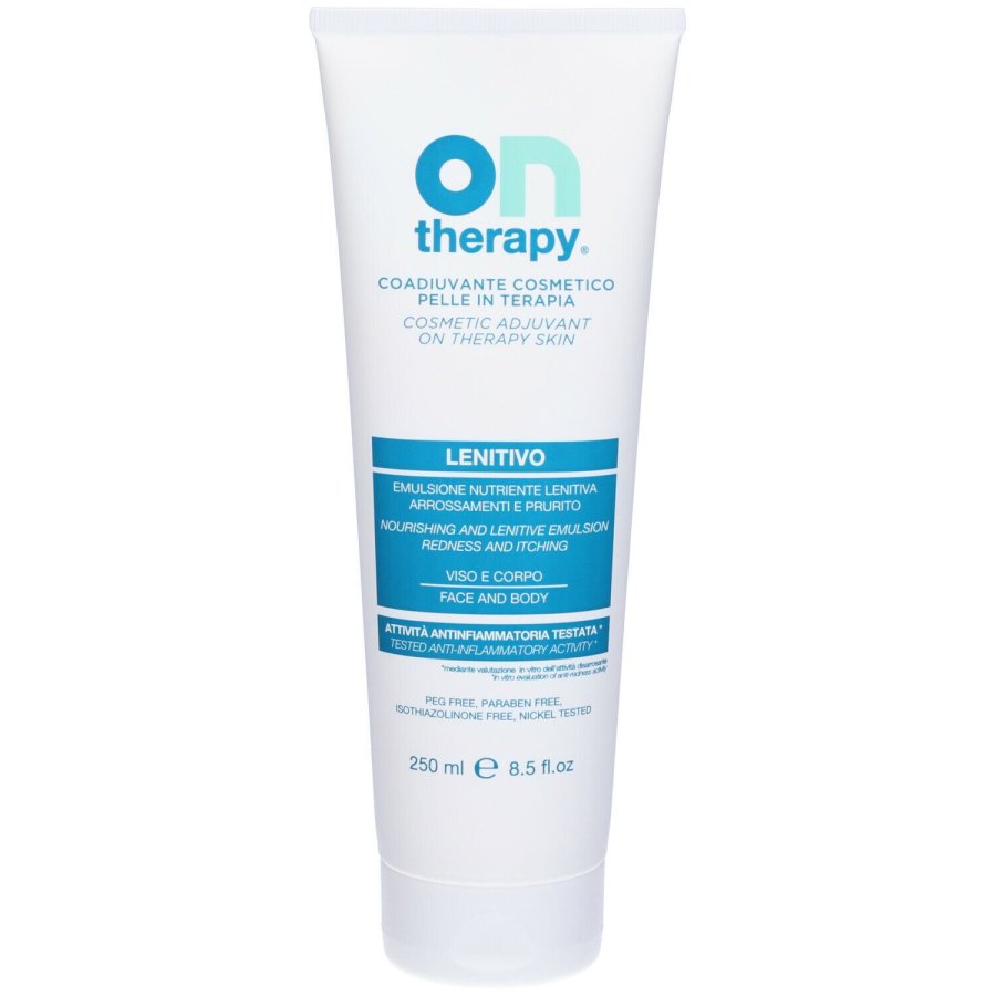 Ontherapy Crema Lenitiva Emulsione Viso Corpo, 250 ml