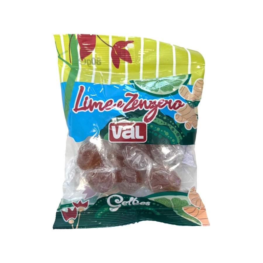 Val Gelees Lime Zenzero, 80 g