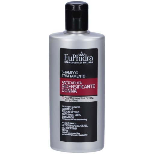 EuPhidra, Shampoo Trattamento Anticaduta Ridensificante Donna, 200 ml