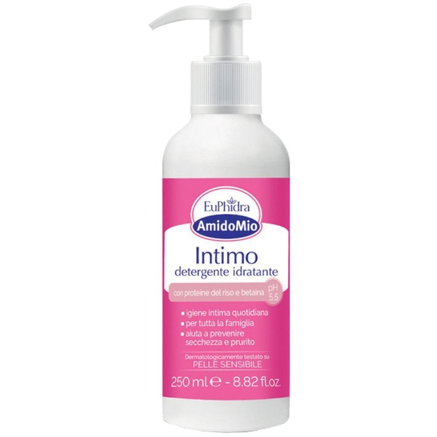 Euphidra, AmidoMio Intimo Detergente Idratante pH 5.5, 250 ml