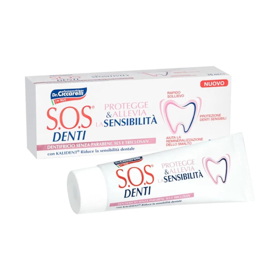 Ciccarelli S.O.S. Denti Sensibili Dentifricio, 75 ml