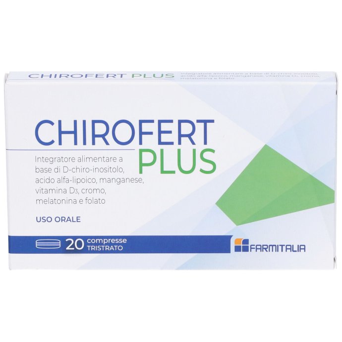 Lj Pharma, Chirofert Plus, 20 Compresse