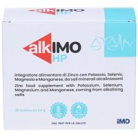 Alkimohp Integratore Zinco Potassio Selenio Magnesio 30 Bustine