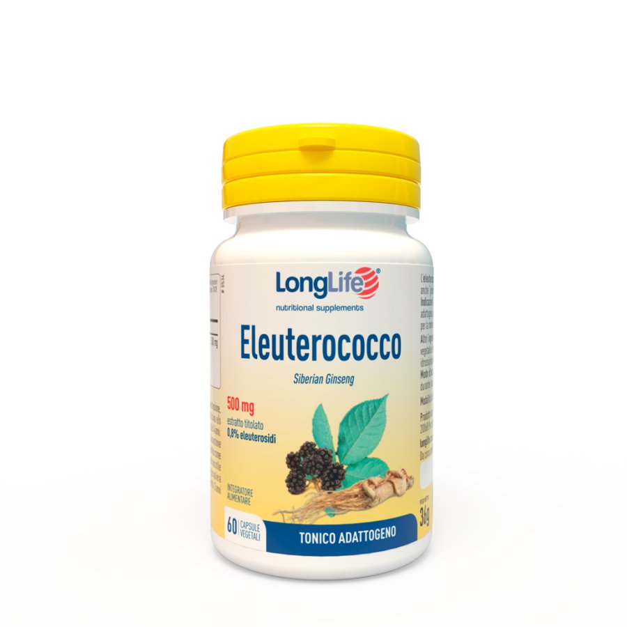 LongLife, Eleuterococco, 60 capsule 