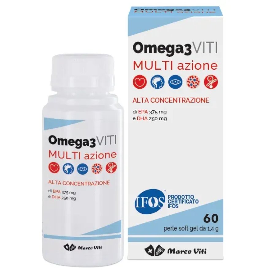 Marco Viti, Omega3 Viti Multi Azione, 60 Perle