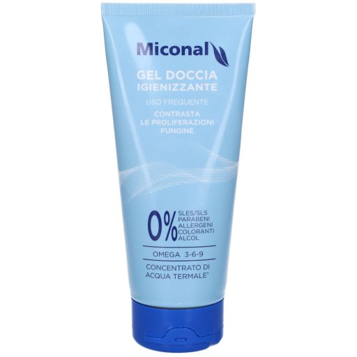 Miconal - Sport Gel Doccia Igienizzante 200ml - Detergenza Attiva e Freschezza Sportiva
