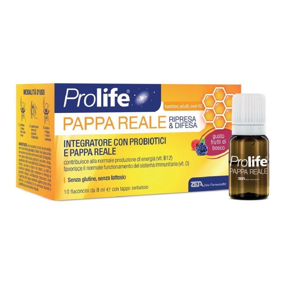 Prolife, Pappa Reale, 10 Flaconcini 
