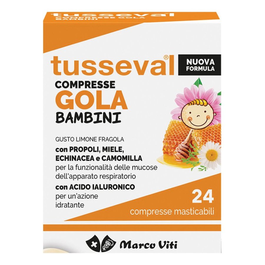 Marco Viti, Tusseval Gola Bambini, 24 Compresse