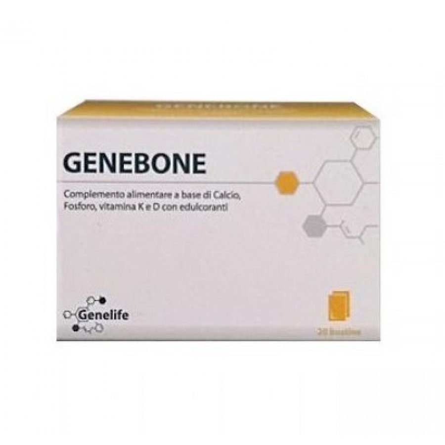 Genelife Genebone 20 Bustine - Integratore Multivitaminico e Multiminerali