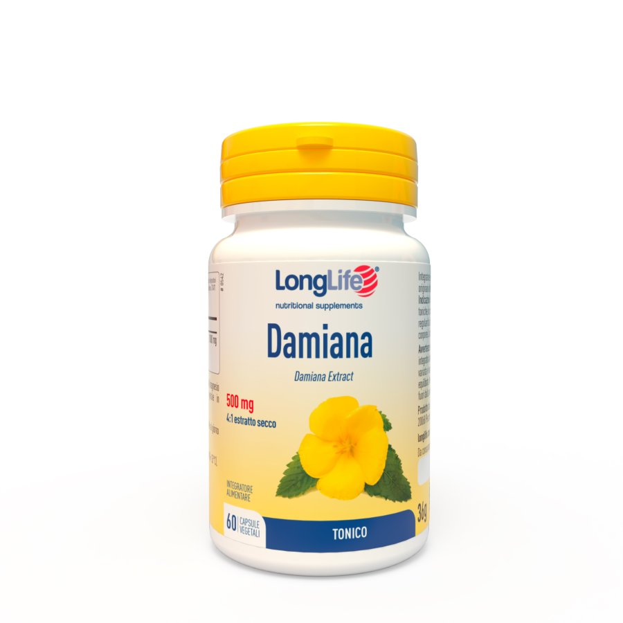 LongLife, Damiana, 60 Capsule