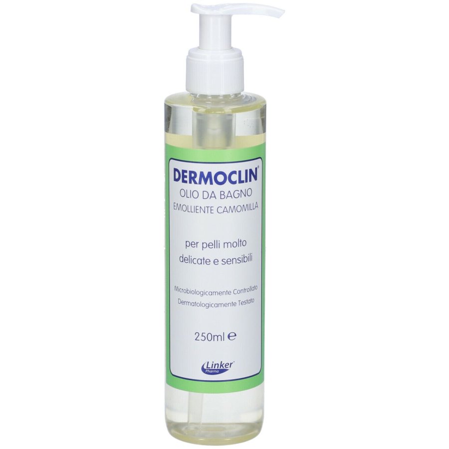 Dermoclin Olio Bagno Camomilla, 250 ml